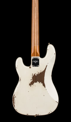 Fender Custom Shop Empire '58 Precision Bass Heavy Relic - Faded Aged Frost White #92066