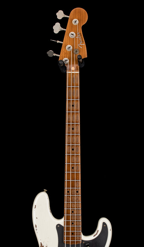 Fender Custom Shop Empire '58 Precision Bass Heavy Relic - Faded Aged Frost White #92066