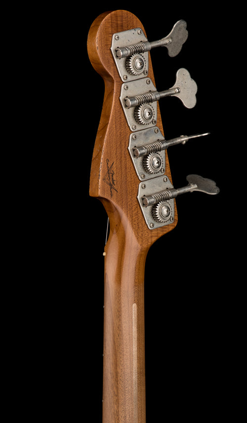 Fender Custom Shop Empire '58 Precision Bass Heavy Relic - Faded Aged Frost White #92066