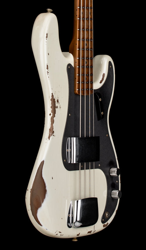 Fender Custom Shop Empire '58 Precision Bass Heavy Relic - Faded Aged Frost White #92066