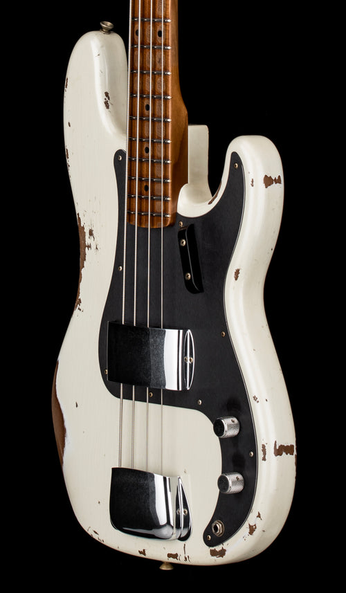 Fender Custom Shop Empire '58 Precision Bass Heavy Relic - Faded Aged Frost White #92066