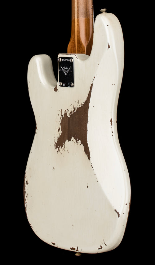 Fender Custom Shop Empire '58 Precision Bass Heavy Relic - Faded Aged Frost White #92066