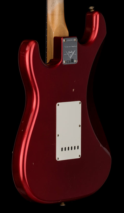 Fender Custom Shop LTD 1963 Stratocaster Journeyman Relic - Aged Candy Apple Red #89414