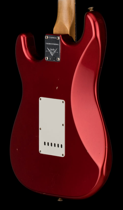 Fender Custom Shop LTD 1963 Stratocaster Journeyman Relic - Aged Candy Apple Red #89414