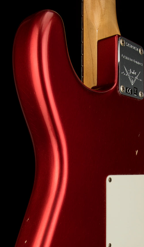 Fender Custom Shop LTD 1963 Stratocaster Journeyman Relic - Aged Candy Apple Red #89414