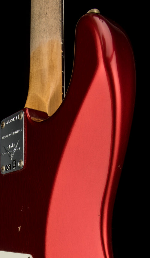Fender Custom Shop LTD 1963 Stratocaster Journeyman Relic - Aged Candy Apple Red #89414