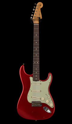 Fender Custom Shop LTD 1963 Stratocaster Journeyman Relic - Aged Candy Apple Red #89414