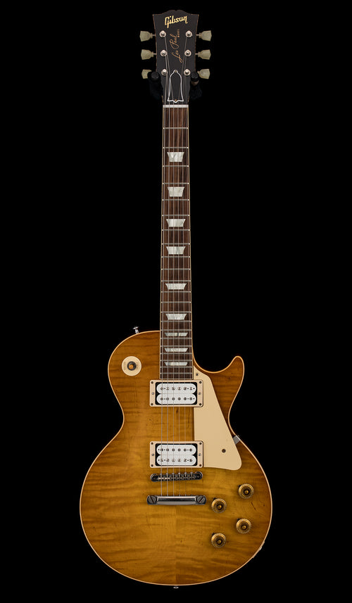 Used Gibson Custom Shop Vic DaPra 1959 Les Paul Standard Aged (2016) - Lemon Burst #96204 with Original Hard Case