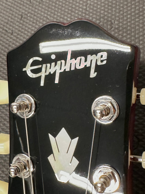 Used Epiphone ES-335 Figured (2024) - Raspberry Tea Burst #10118 with Hard Case