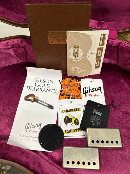 Used Gibson Custom Shop Vic DaPra 1959 Les Paul Standard Aged (2016) - Lemon Burst #96204 with Original Hard Case