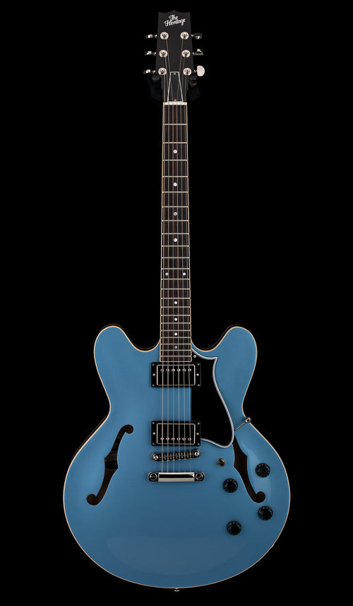 Used Heritage Standard H-535 Semi-Hollow (2024) - Pelham Blue #40507 with Original Hard Case