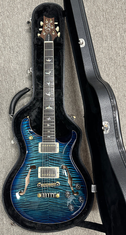Used PRS McCarty 594 Hollowbody II 10-Top (2024) - Cobalt Blue #86490 with Original Hard Case