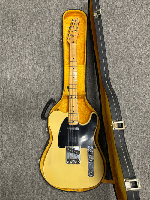 Vintage Fender 1975 Telecaster - Blonde #642640 with Original Hard Case