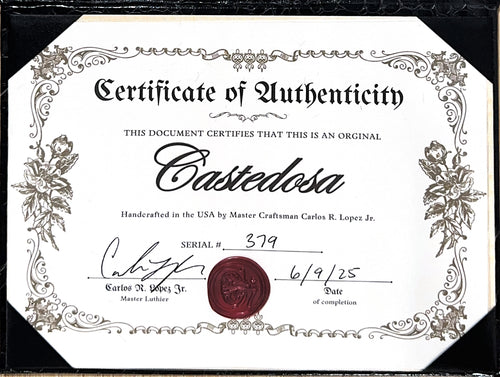 Castedosa Guitars Halcón Standard - Aged Sonic Blue #379