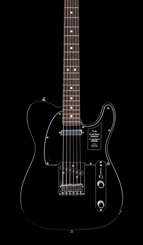 Fender 75th Anniversary Player II Baritone Telecaster - Black #22763