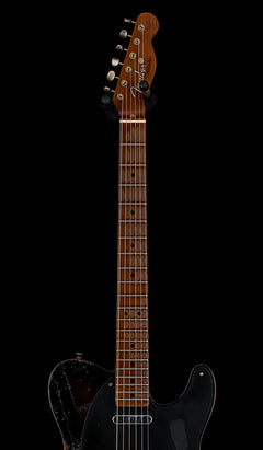 Fender Custom Shop LTD Roasted Reverse 50s Telecaster Heavy Relic - Ebony Transparent #44880