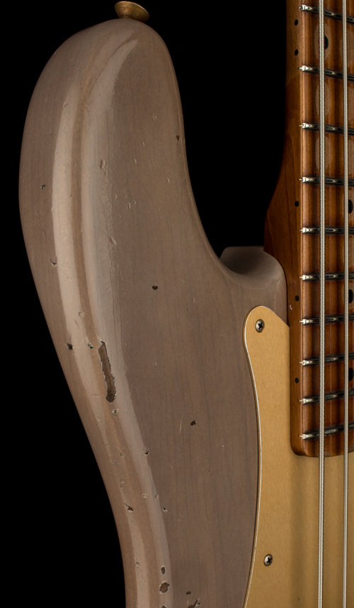 Fender Custom Shop Empire '58 Precision Bass Heavy Relic - Faded Aged White Blonde #78913