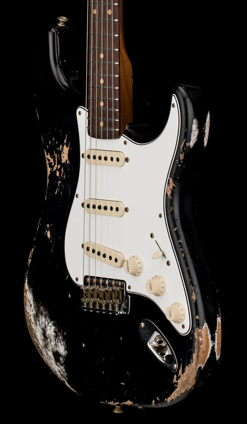 Fender Custom Shop Empire 59 Transition Stratocaster Heavy Relic - Faded Aged Black #19353