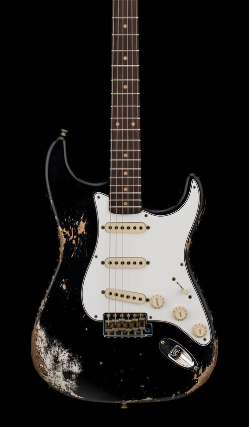 Fender Custom Shop Empire 59 Transition Stratocaster Heavy Relic - Faded Aged Black #19353