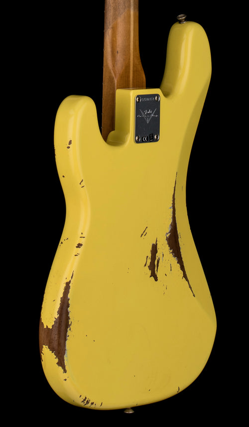 Fender Custom Shop Empire 58 Precision Bass Heavy Relic - Faded Aged Graffiti Yellow #86953