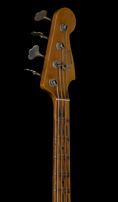 Fender Custom Shop Empire 58 Precision Bass Heavy Relic - Faded Aged Graffiti Yellow #86953
