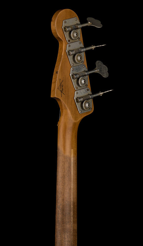 Fender Custom Shop Empire 58 Precision Bass Heavy Relic - Faded Aged Graffiti Yellow #86953