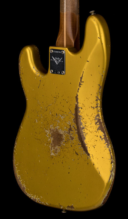Fender Custom Shop Empire 58 Precision Bass Heavy Relic - Faded Aged Frost Gold #88765