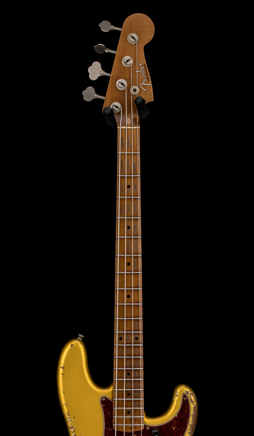 Fender Custom Shop Empire 58 Precision Bass Heavy Relic - Faded Aged Frost Gold #88765