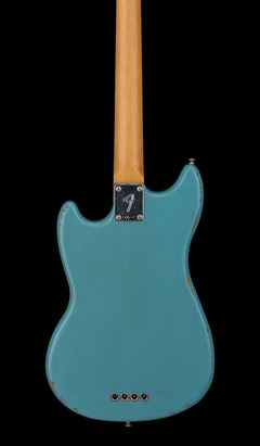 Fender JMJ Road Worn Mustang Bass - Faded Daphne Blue #19492