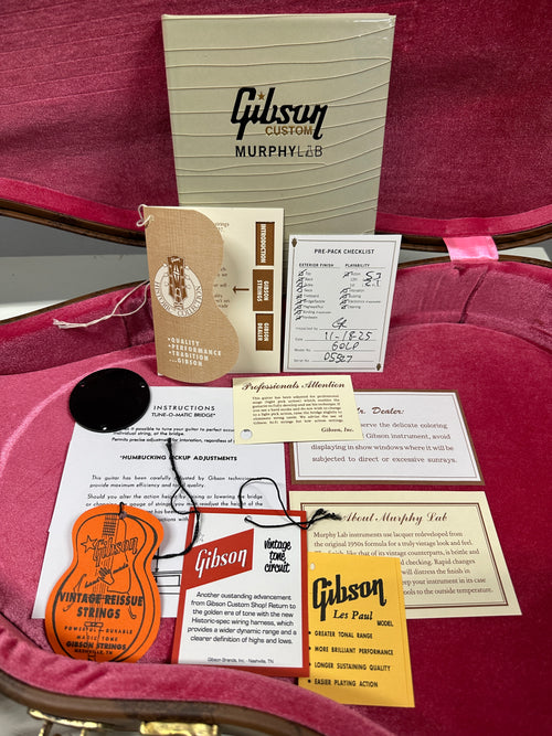 Gibson Custom Shop 1960 Les Paul Standard Murphy Lab Heavy Aged - Iced Tea Burst #05527