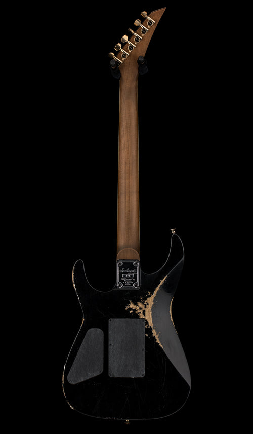 Jackson Custom Shop Korina DK 2H FR Relic - Black #19767 (Empire Music Spec)