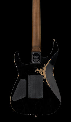Jackson Custom Shop Korina DK 2H FR Relic - Black #19767 (Empire Music Spec)