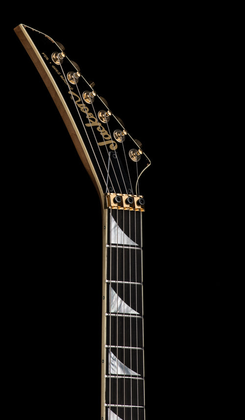 Jackson Custom Shop Korina DK 2H FR Relic - Black #19767 (Empire Music Spec)