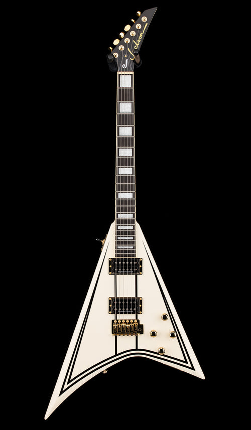 Jackson Legend Series Limited Edition Signature Randy Rhoads CD1 - Vintage White With Black Pinstripes #10527