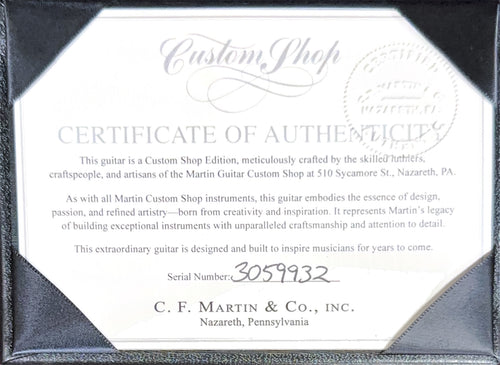 Martin Custom Shop OM-28 Style - 1 11/16" #59932 (Empire Music Spec)