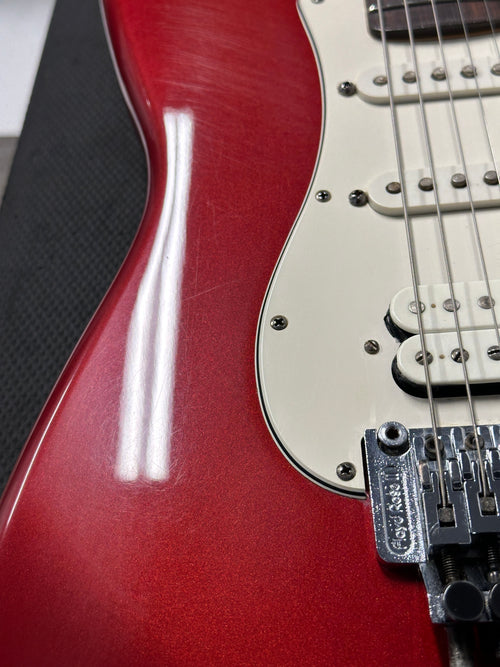 Used Fender Richie Sambora Standard Stratocaster (1996) - Crimson Red Metallic #08130 with Gig Bag