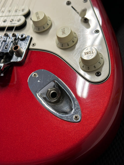 Used Fender Richie Sambora Standard Stratocaster (1996) - Crimson Red Metallic #08130 with Gig Bag