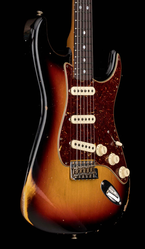 Used Fender Custom Shop Empire 67 Stratocaster Relic (2024) - 3-Color Sunburst #82481 with Original Hard Case
