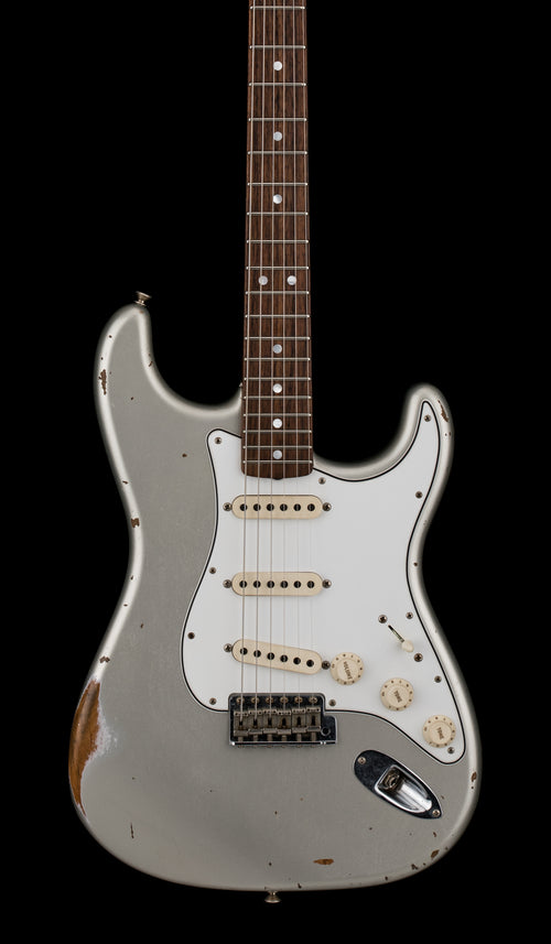 Used Fender Custom Shop Empire 67 Stratocaster Relic (2019) - Inca Silver #43727 with Original Hard Case