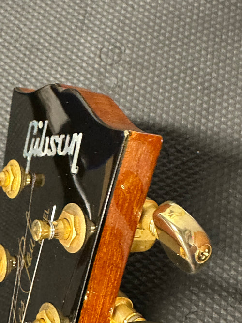 Used Gibson Les Paul Standard Double Cut Plus (2002) - Trans Amber #62446 with Original Hard Case