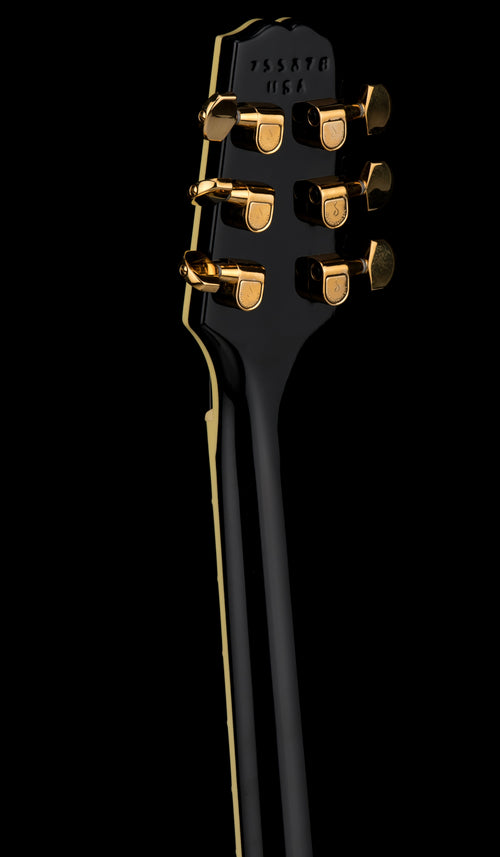 Used Hamer Custom Shop Monaco SuperPro (2007) - Transparent Black #55378 with Original Hard Case