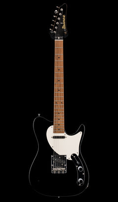 Used Ibanez Prestige Josh Smith Signature FLATV1 (2022) - Black #09615 with Original Hard Case