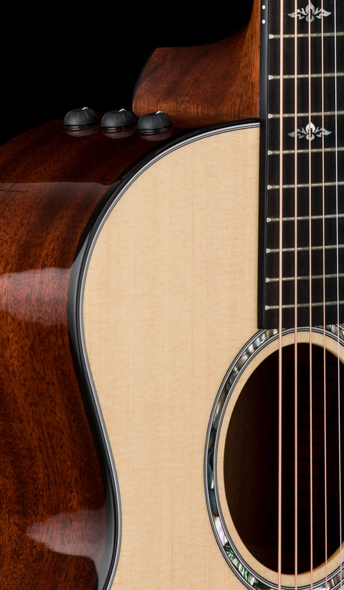 Taylor Custom Shop Select 414ce Tropical Mahogany/Sitka Spruce, Black Binding #63062