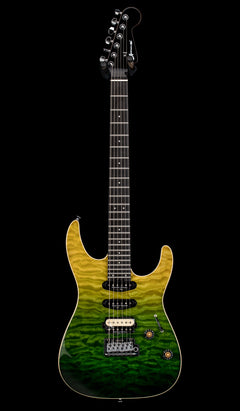 Charvel Pro-Mod Plus Dinky DK24 HSS 2PT QM - Zombie Fade #00316