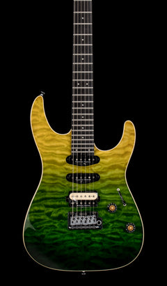 Charvel Pro-Mod Plus Dinky DK24 HSS 2PT QM - Zombie Fade #00316