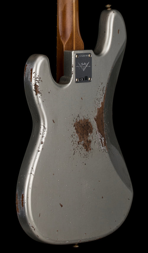 Fender Custom Shop Empire 58 Precision Bass Heavy Relic - Faded Aged Inca Silver #88198