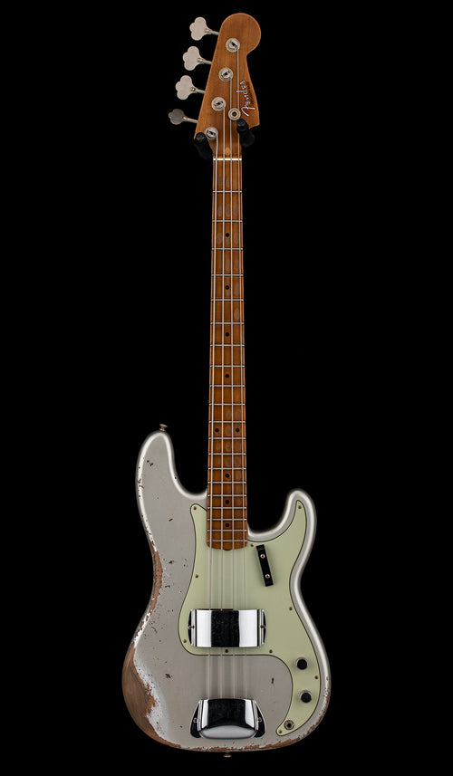 Fender Custom Shop Empire 58 Precision Bass Heavy Relic - Faded Aged Inca Silver #88198