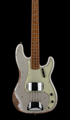 Fender Custom Shop Empire 58 Precision Bass Heavy Relic - Faded Aged Inca Silver #88198