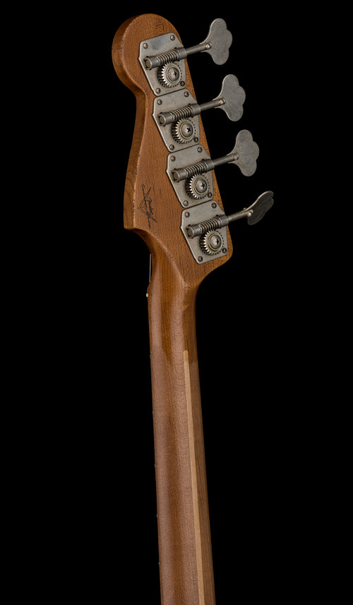 Fender Custom Shop Empire 58 Precision Bass Heavy Relic - Faded Aged Inca Silver #88198