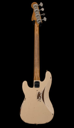 Fender Custom Shop Empire 58 Precision Bass Heavy Relic - Faded Aged Desert Sand #86992